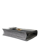 Balenciaga Graue Exotenleder Handtasche Medium Schulter