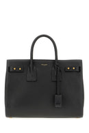 Saint Laurent Sac de Jour handbag in black calfskin