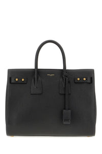 Saint Laurent Sac de Jour handbag in black calfskin