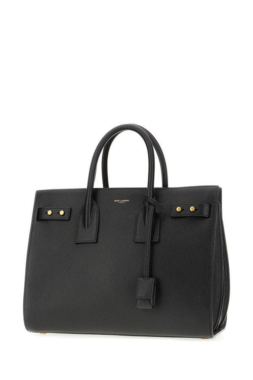 Saint Laurent Sac de Jour handbag in black calfskin