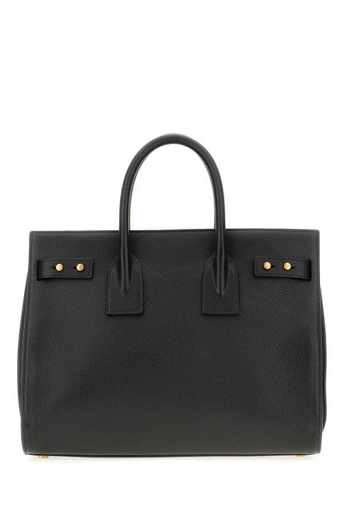 Saint Laurent Sac de Jour handbag in black calfskin