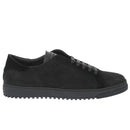 Off-White Schwarzes Kalbsleder Damen Sneaker