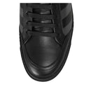 Off-White Schwarzes Kalbsleder Damen Sneaker