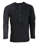 Dsquared² Schwarzer Baumwoll-Leinen Pullover mit langen Ärmeln