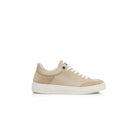 Cerruti 1881 Beige Women's Platform Sneakers in Cowhide Leather
