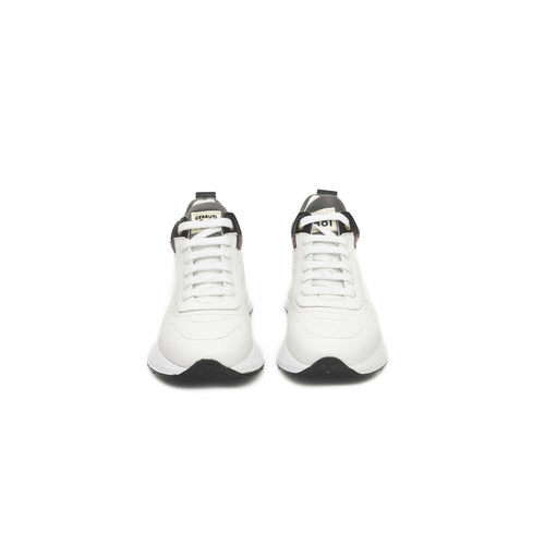 Cerruti 1881 White Leather Women's Sneakers