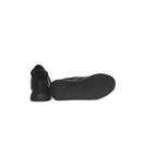 Cerruti 1881 Black Cowhide Leather Women's Platform Sneakers