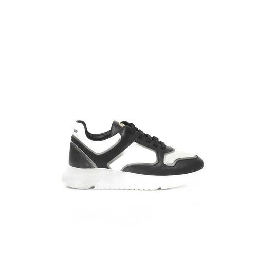 Cerruti 1881 Schwarzer Leder-Sneaker für Damen