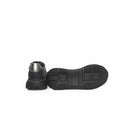 Cerruti 1881 Blue Cowhide Leather Men's Sneakers