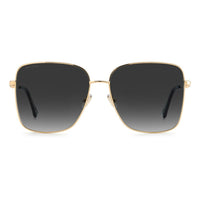 Jimmy Choo Goldene Metall-Sonnenbrille