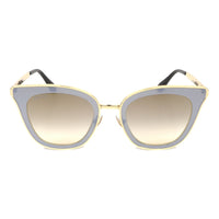 Jimmy Choo Goldene Metall-Sonnenbrille