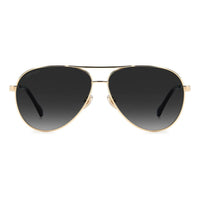 Jimmy Choo Goldene Metall-Sonnenbrille