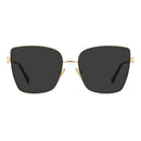 Jimmy Choo Goldene Metall-Sonnenbrille