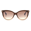 Jimmy Choo Braune Acetat-Sonnenbrille