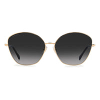 Jimmy Choo Goldene Metall-Sonnenbrille