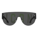 Dsquared² Schwarze Metall-Sonnenbrille