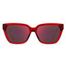 Hugo Boss Rote Acetat-Sonnenbrille