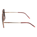 Hugo Boss Rote Frauen-Sonnenbrille