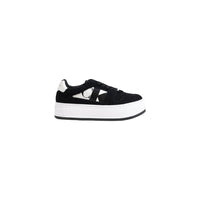 Calvin Klein Jeans Schwarzer Leder-Sneaker