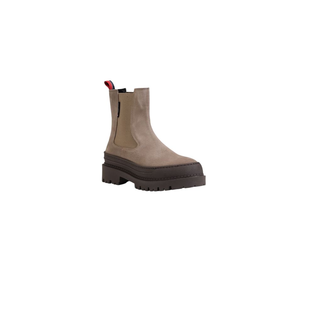 Tommy Hilfiger Graues Wildleder Knöchel