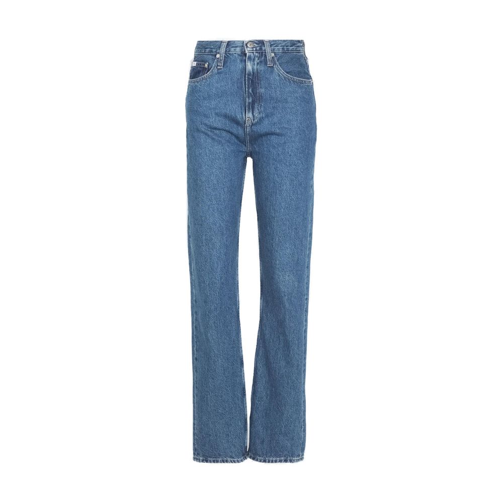 Calvin Klein Jeans Hellblaue Cotton Relaxed Fit Jeans
