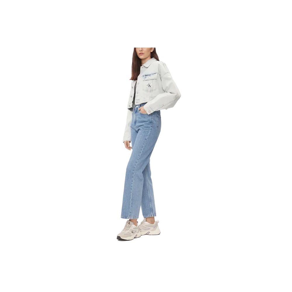 Calvin Klein Jeans Hellblaue Cotton Relaxed Fit Jeans
