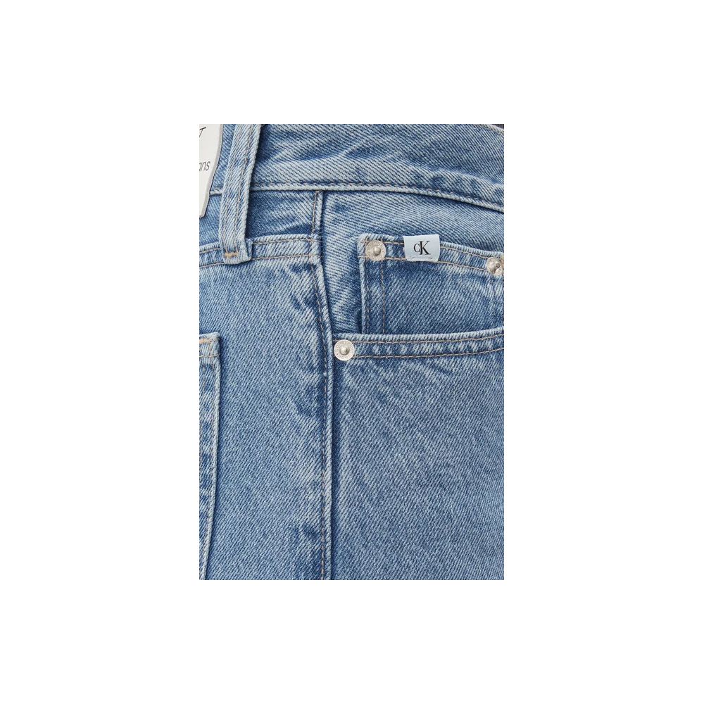Calvin Klein Jeans Hellblaue Cotton Relaxed Fit Jeans