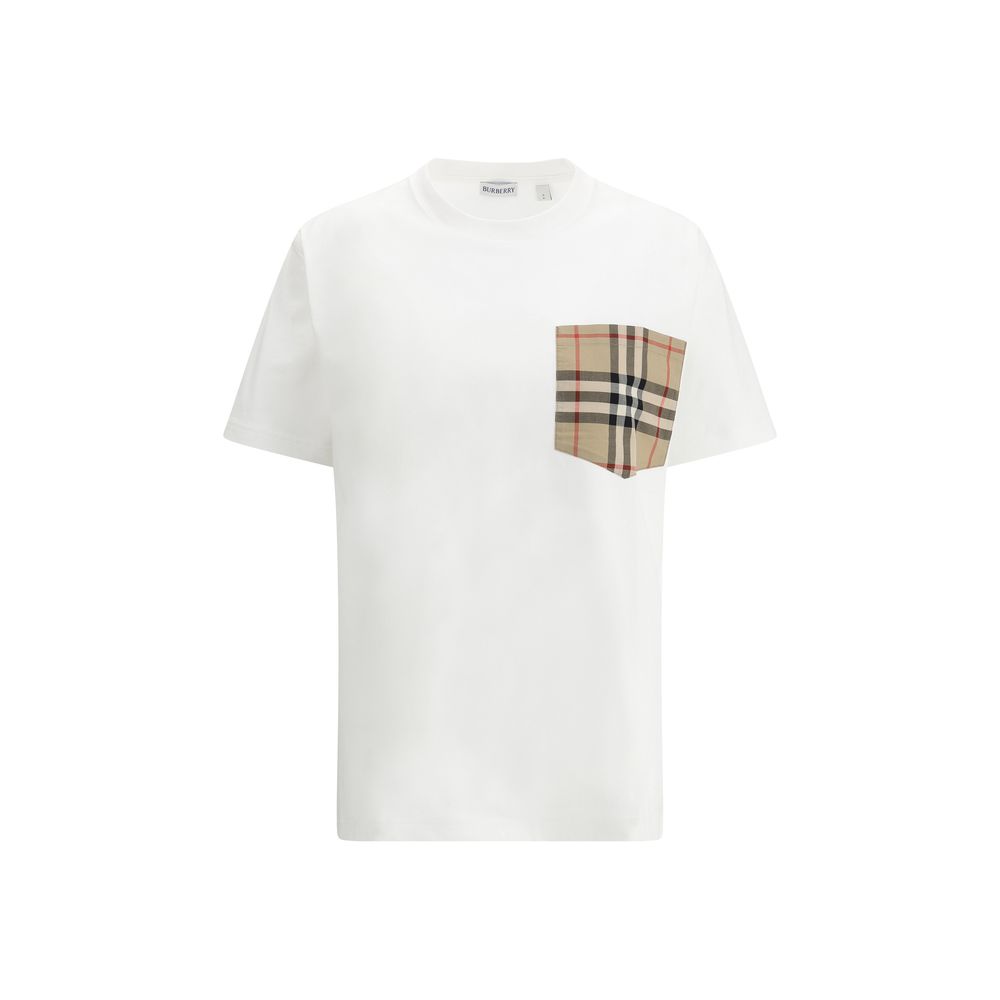 Burberry Weißes Baumwoll-T-Shirt