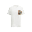 Burberry Weißes Baumwoll-T-Shirt
