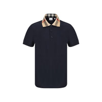 Burberry Blaues Baumwoll-Poloshirt