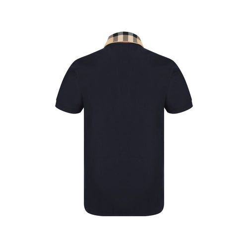 Burberry Blaues Baumwoll-Poloshirt
