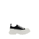 Alexander McQueen Robuste Sneaker aus schwarzem Gummi