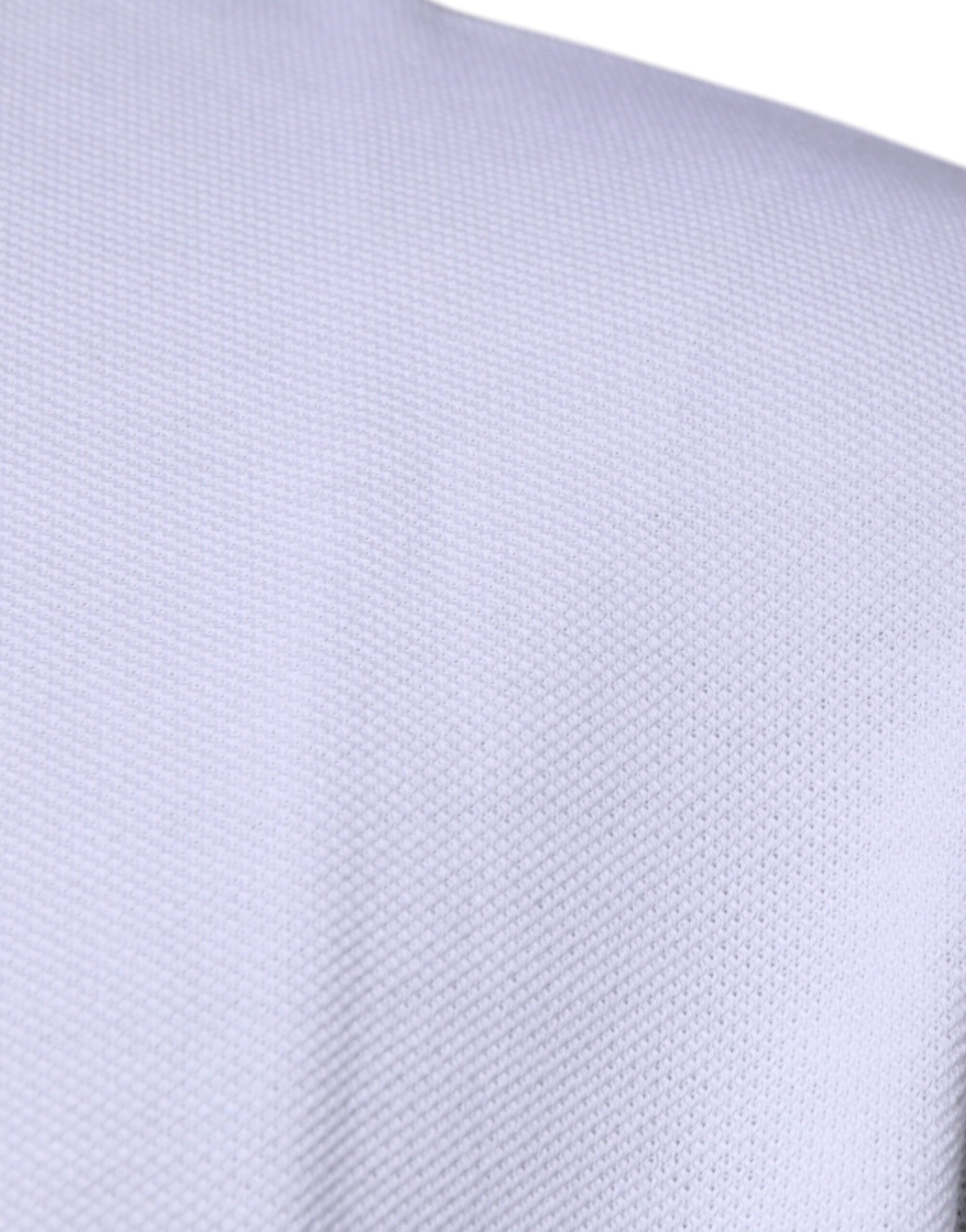 Versace white polo shirt with viscose collar for men with short sleeves