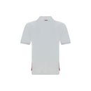 Thom Browne Baumwoll-Poloshirt in Weiß