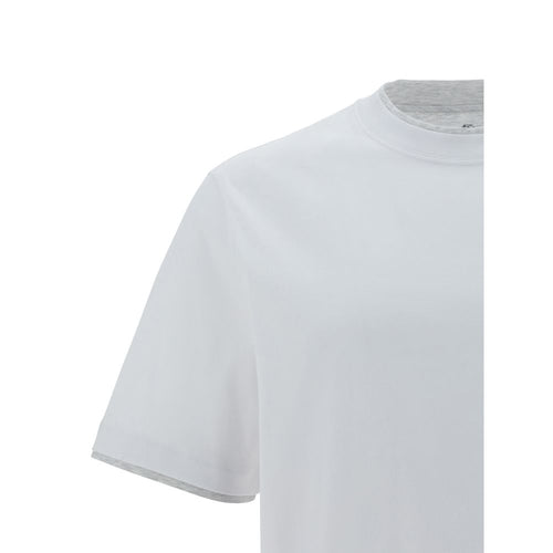 Brunello Cucinelli cotton T-shirt in white