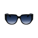 Ferragamo Schwarze Bio Injected Sonnenbrille