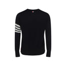 Thom Browne Blauer Woll-Cardigan aus Fleece