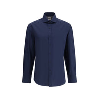 Brunello Cucinelli cotton shirt in blue