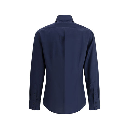 Brunello Cucinelli cotton shirt in blue