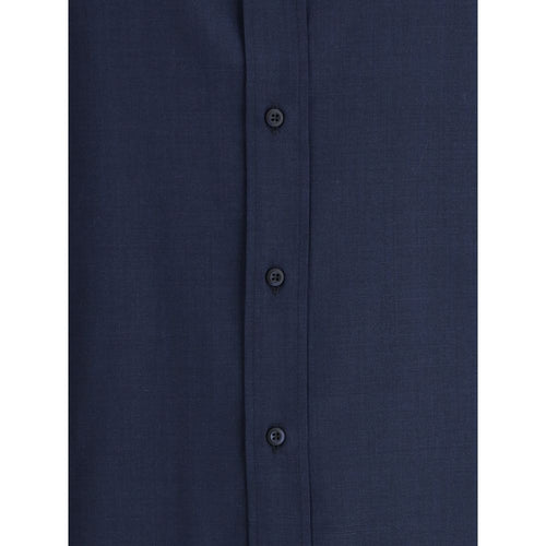 Brunello Cucinelli cotton shirt in blue