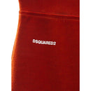 Dsquared² Rote Baumwoll-Schlaghose