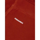 Dsquared² Rote Baumwoll-Schlaghose