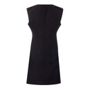 Bottega Veneta Elegantes Schwarzes Viskosekleid Essentials
