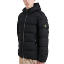 Stone Island Schwarze Nylonjacke