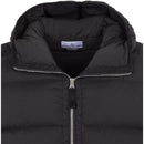 Stone Island Schwarze Nylonjacke