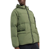 Stone Island Grüne Nylon Männer Jacke