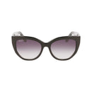Ferragamo Schwarze Acetat-Sonnenbrille