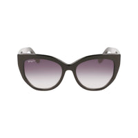Ferragamo Schwarze Acetat-Sonnenbrille