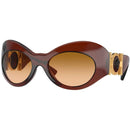 Versace Braune Acetat-Sonnenbrille