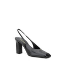 Prada Schwarze Kalbsleder Pumps